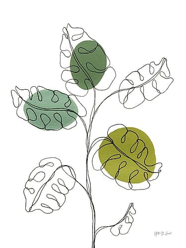 Garden Delight II Minimalist Print