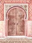 Moroccan Streets Tiled Entrance Art Print