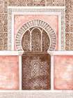 Moroccan Streets Tiled Alcove Art Print