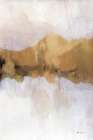 Golden Abstract Art Print