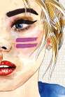 Pop Art Girl Art Print