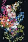 Midnight Floral Art Print