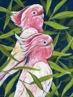 Tropical Paradise Cockatoo Art Print