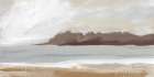 Lake Beach Neutral Crop Art Print