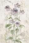 Purple Field Flowers Crop Art Print