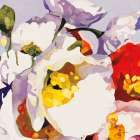 Poppy Patterns II Art Print