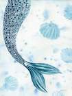 Mermaid Tail I Art Print
