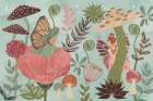 Floralscape Fairies I Art Print