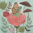 Floralscape Fairies II Art Print