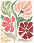 Modern Petals II Art Print