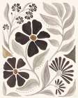 Modern Petals III Neutral Art Print