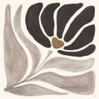 Modern Petals IV Neutral Art Print