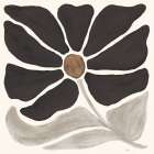 Modern Petals V Neutral Art Print