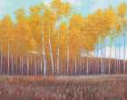 Golden Forest Art Print