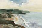 Irish Coast Dark Art Print