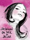 Believer Girl Art Print