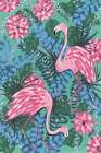 Maximalist Flamingos Art Print