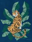 Sitting Tiger Art Print