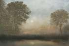 Moon at Dusk Art Print