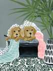 Laundry Dogs Art Print