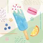 Summer Breeze III Art Print