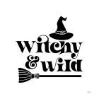 Halloween Typography I Art Print