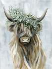 Beautiful Crowned Bovine Art Print