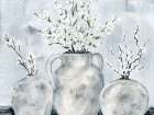 Botanicals in Pottery Art Print
