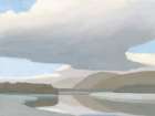 Mountain Reflections Art Print