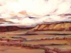Mauve Mesa I Art Print