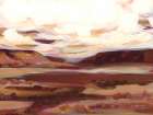 Mauve Mesa II Art Print