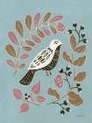 Woodland Folk Bird Art Print