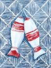 Nautical Fish Buoys Art Print