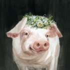 Barnyard Whimsy III Art Print