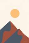 Boho Landscape II Art Print