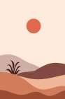 Boho Desert I Art Print