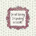 Wine Sentiments III Art Print
