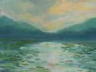 Lily Pad Lagoon I Art Print