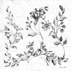 Swedish Tile IV BW Art Print