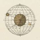 Serene Solar Globe I Art Print