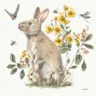 Garden Patch II Yellow Art Print