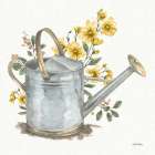 Garden Patch VII Yellow Art Print