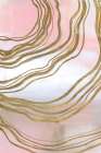 Pink and Gold Abstract II Art Print