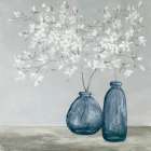 Spring Delight Navy Art Print