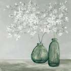 Spring Delight Dark Green Art Print
