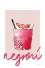 Cheers I on White Art Print