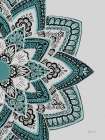India Mandala I Art Print
