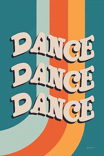 Disco Fever I Signs Print