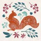 Gathering Berries Art Print