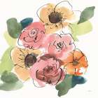Trend Bouquet I Art Print